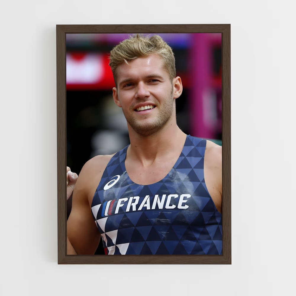 Poster Sourire de Kevin – affiche Athlétisme (vue 5)